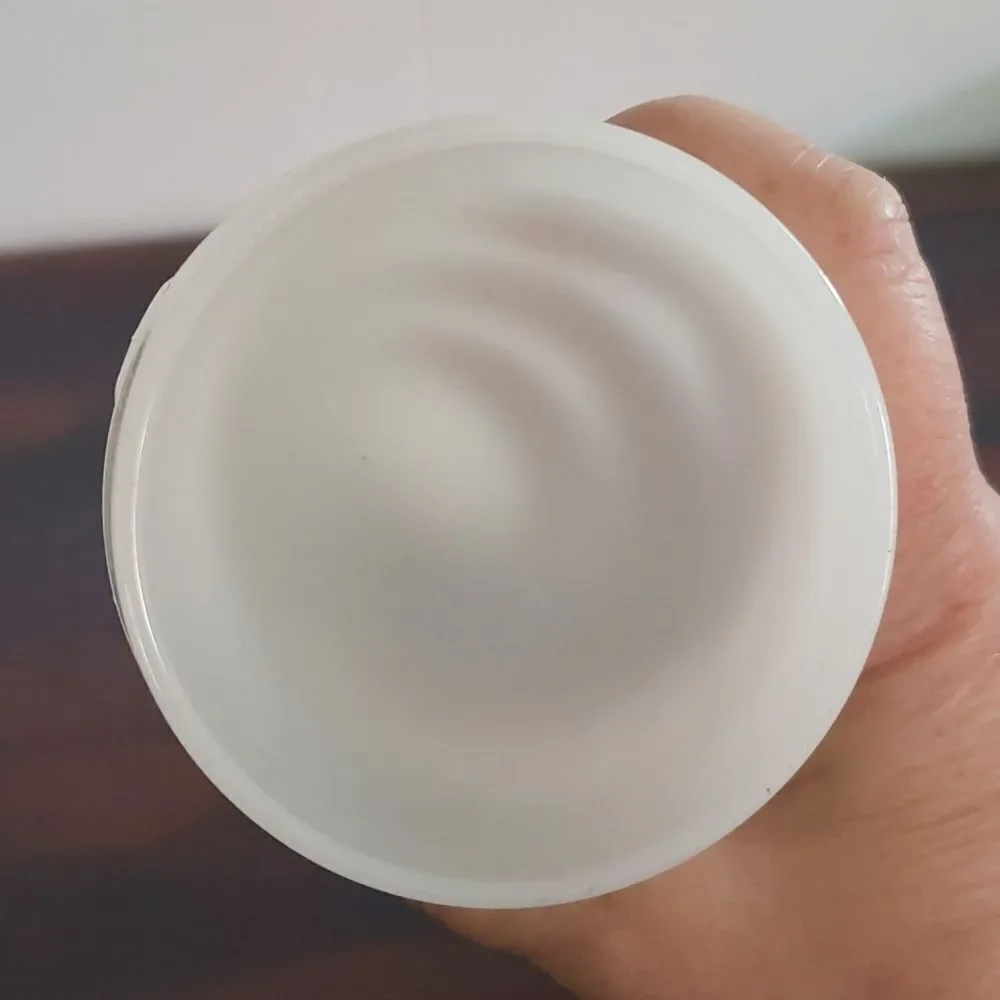 Vintage Hobnail Milk Glass Goblet